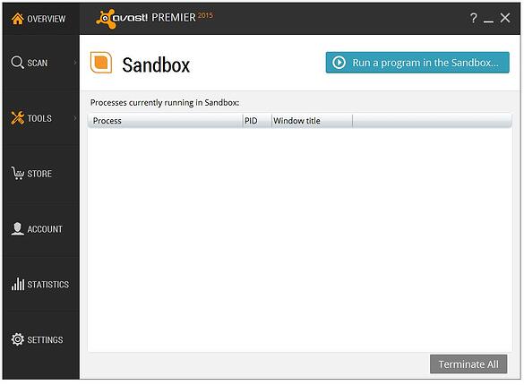 Avast Sandbox