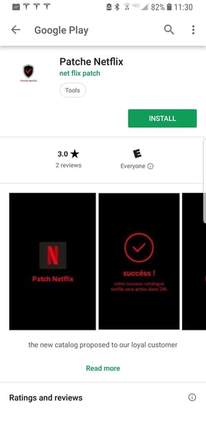 Patche-netflix-fake-app